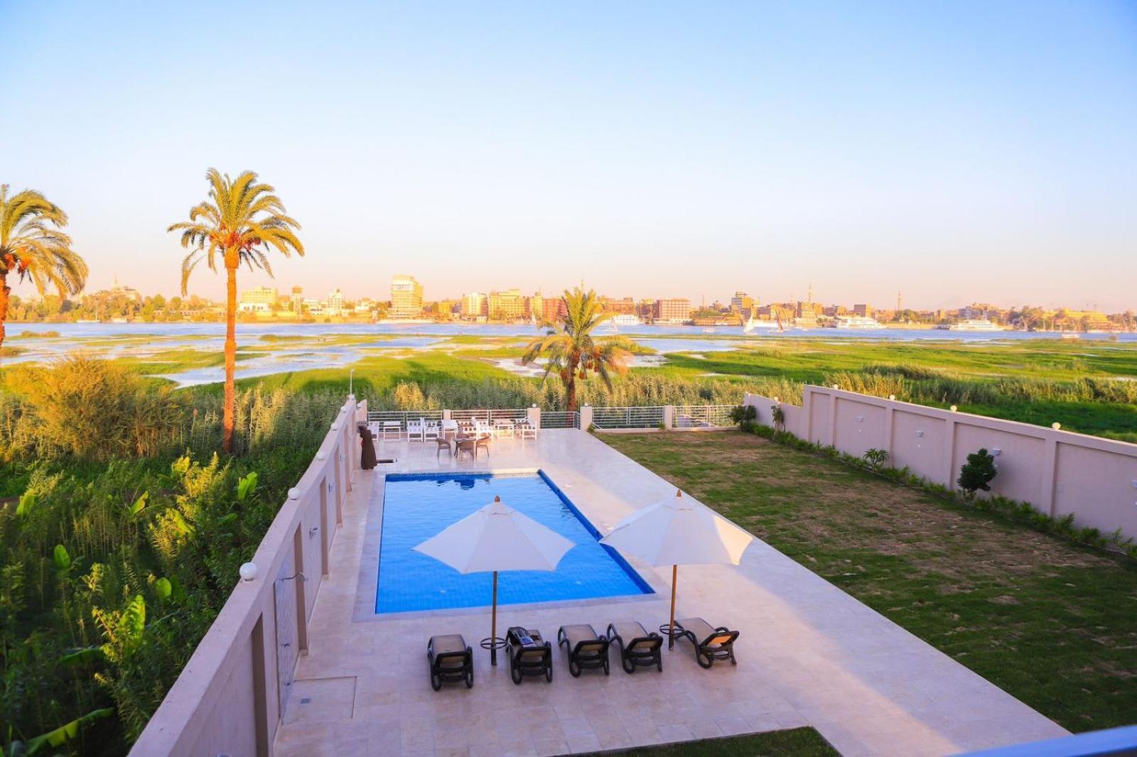 Royal Nile Villa - Pool View Apartment 1 Λούξορ Εξωτερικό φωτογραφία